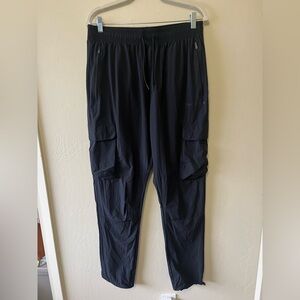 YoungLA Men's black Cargo Pants